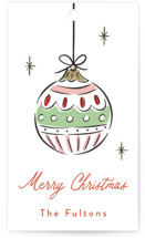 Bright Ornaments Gift Tags