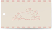 Flying Bunny Gift Tags