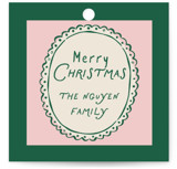Doodle Frame Playful Classic Gift Tags