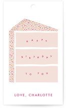 three layer cake Gift Tags