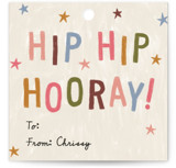 Hip Hip Hooray Gift Tags