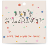 cue the confetti Gift Tags