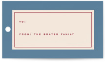 Retro bold Gift Tags