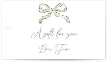 Bow (add-on) Gift Tags