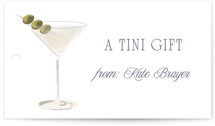 Martini (add-on) Gift Tags