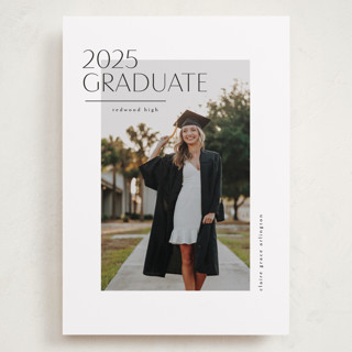 Cornered Grand Graduation Announcements