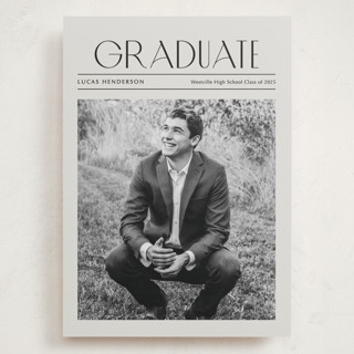 newspaper Grand Graduation Announcements