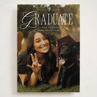 Literary Grand Graduation Announcements