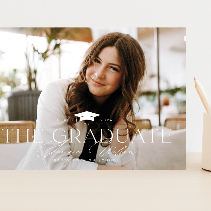 Placement Grand Graduation Announcements by Michelle Taylor Minted