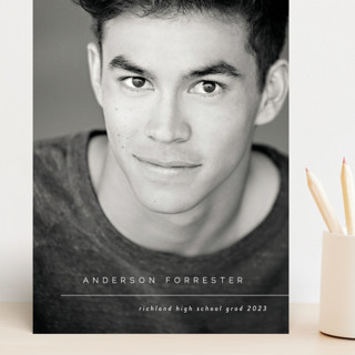 For the Minimalist Grand Graduation Announcements