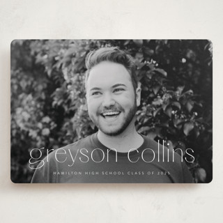 Understated Grand Graduation Announcements
