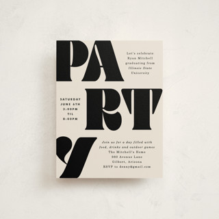 Vintage Bold Graduation Insert Cards