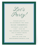 Duo Colors Graduation Insert Cards