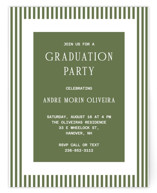 Stripes of Success Graduation Insert Cards