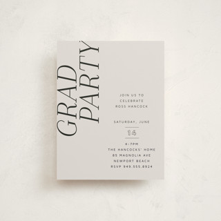 Fashion Graduation Insert Cards