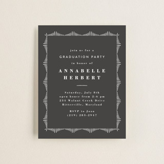 Hatched Graduation Insert Cards