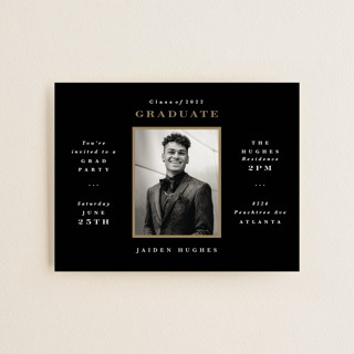 Tres Chic Graduation Insert Cards