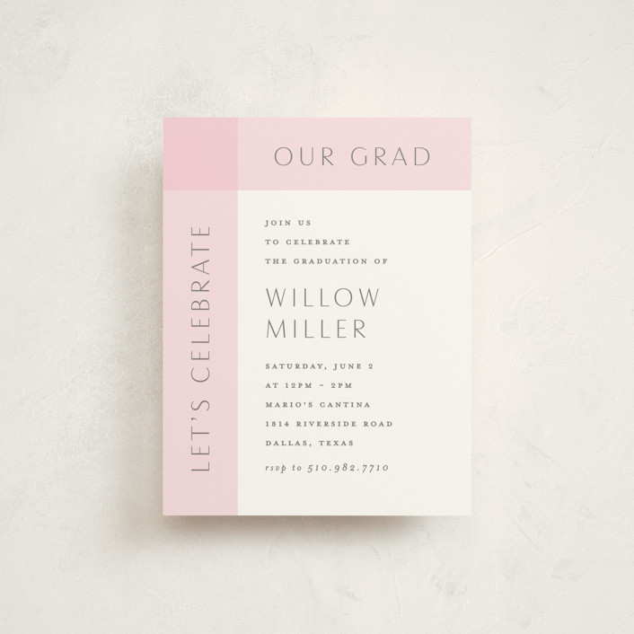 Grids Graduation Insert Cards by Lauren Chism | Minted