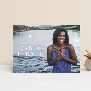 In Style Petite Graduation Announcements