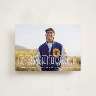 Strength Petite Graduation Announcements