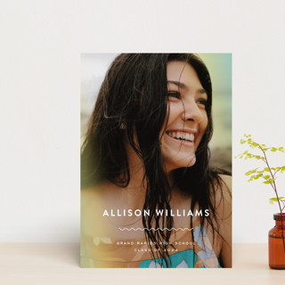 waves Petite Graduation Announcements