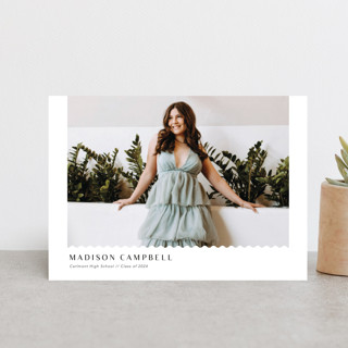 Ride to success Petite Graduation Announcements