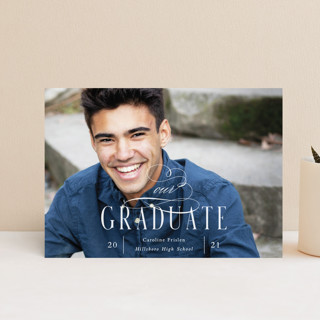 supreme Petite Graduation Announcements