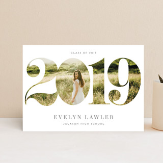 Peeking Through Petite Graduation Announcements