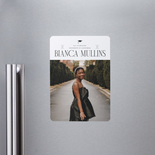 Accomplishment Graduation Announcement Magnets
