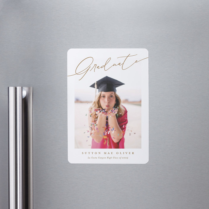 Celebratory Graduation Announcement by Carolyn MacLaren Minted