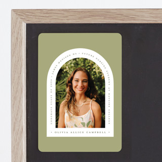 Sweet Arch Graduation Announcement Magnets