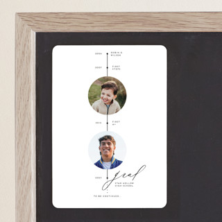The future awaits Graduation Announcement Magnets