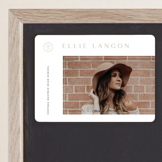 Breathe Graduation Announcement Magnets