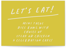 Celebration Graduation Menu Signs