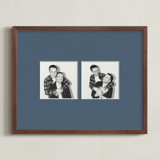 Matted Framed Photo: Duo Indigo Mat (14" x 11") Framed Photos