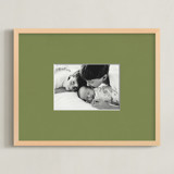 Matted Framed Photo: Olive Mat (14" x 11") Framed Photos