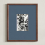 Matted Framed Photo: Indigo Mat (11" x 14") Framed Photos