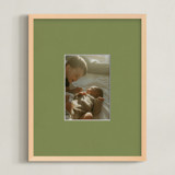 Matted Framed Photo: Olive Mat (11" x 14") Framed Photos