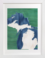Michigan in Paint Fine Art Prints