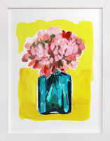 Peony Bottle Fine Art Prints