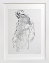 Drawing 357 - Figure from the Side Fine Art Prints