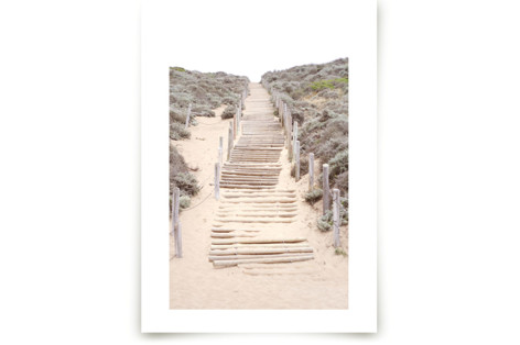 Sandy San Franciscan Steps Art Prints