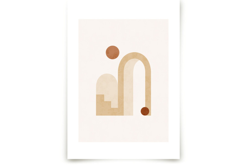 Rustic Geometry 3 Fine Art Prints by Iveta Angelova Minted