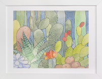 Garden of Cacti 1 Fine Art Prints