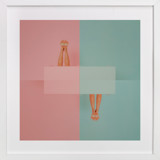 diving into tables Fine Art Prints