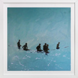 Lining Up, Venice Pier Fine Art Prints