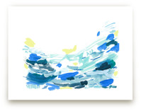 Ocean Water Landscape by Katie Craig