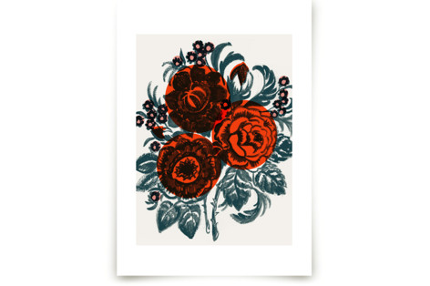 Dora's Floral Art Prints