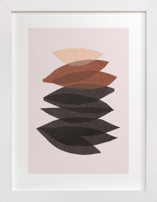 organic stack Fine Art Prints