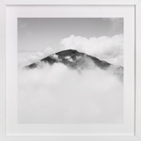 Volcano Hidden in the Clouds 3 Fine Art Prints